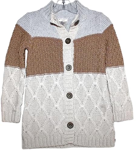 Max Studio Preschool Girl's Cotton Long Cardigan Sweater Jacket