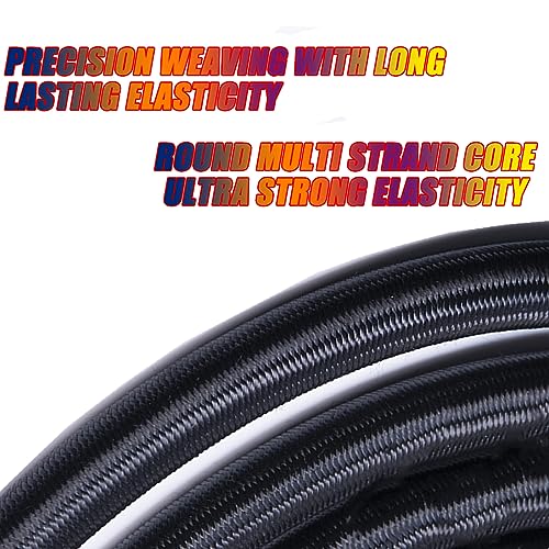Image of Car Covers Windproof Elastic Rope, Protecting The Car Cover from Being Blown Away in Strong Winds, with Super Strong Elasticity and Durability, Fit for Most Cars, Black