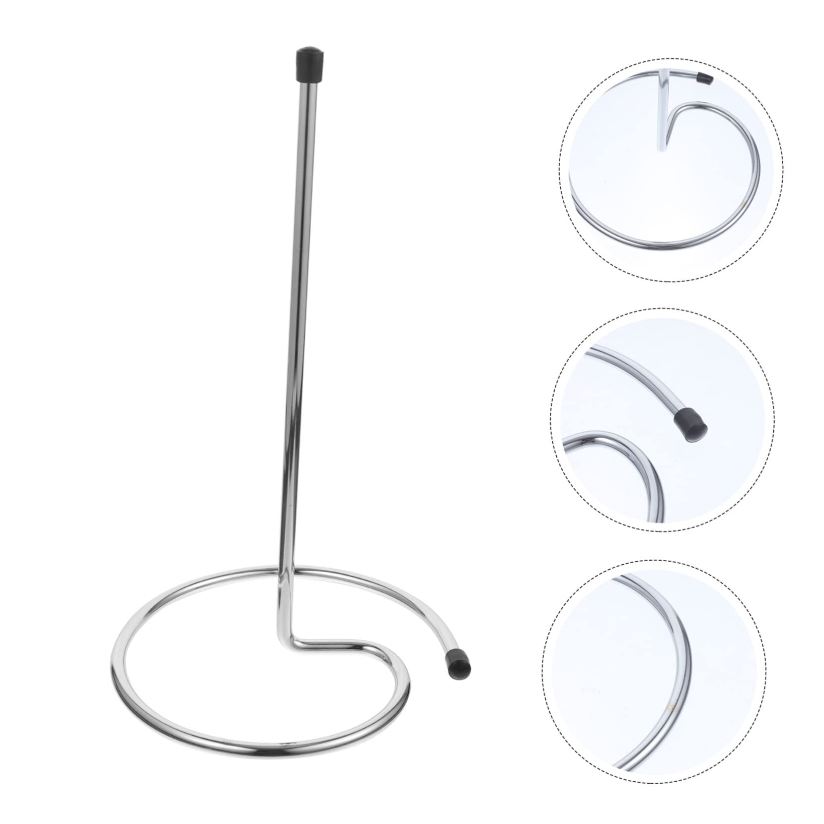 Alipis Support Égouttoir pour Carafe Inoxydable Argenté Acier Vin à 2pcs Carafer Séchoir Rapide Maison et Restaurants