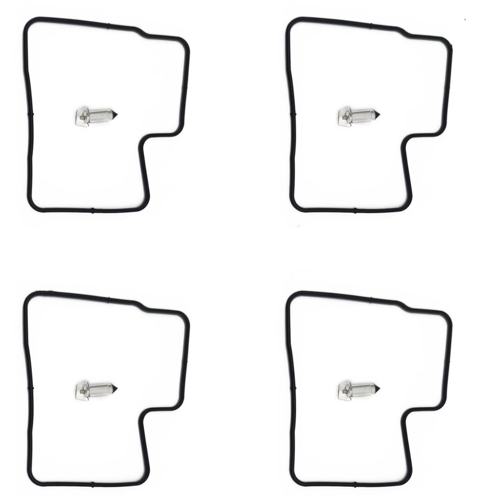 Ricostruzione carburatore kit Compatibile Con VF1100C V65 Per Magna 1984 1985 1986 Moto Kit Guarnizioni Carburatore Valvola A Spillo Aria Vite Di Riparazione(4PCS needle gasket)