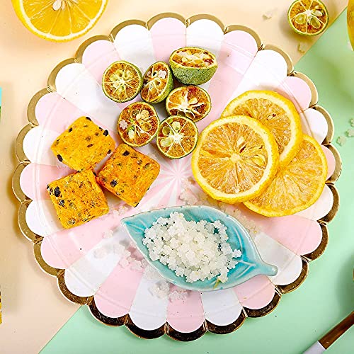 FullChea5 Pcs Dried Fruit Tea Bag - Teabags with Kumquat Passion Fruits Lemon - Box Tea Fruit Chinese - Sweet and Sour Fruity Tastes - 3.17oz /90g