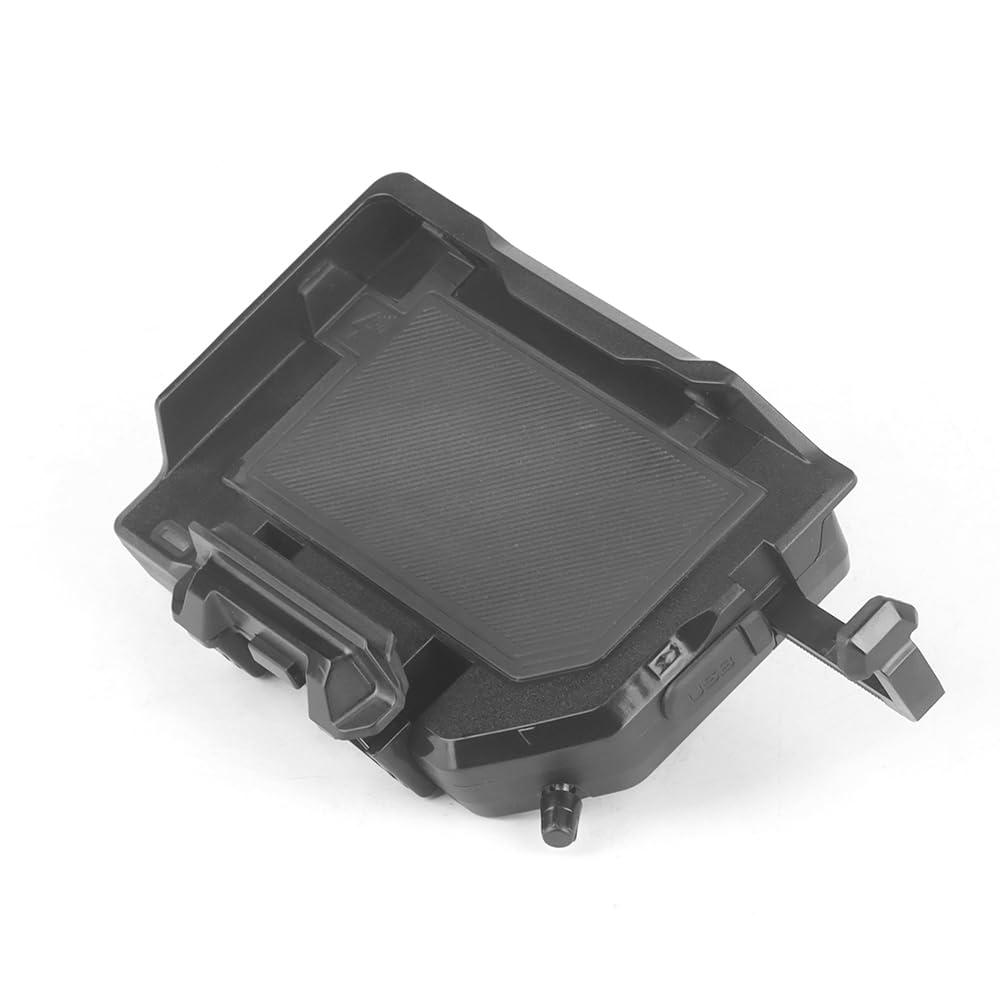 Motorrad Navigationshalterung Für R1200GS, R1250GS, F750GS, F850GS, Motorrad-Telefonhalterung Mit 15 W kabellosem Laden und USB-C, Wasserdichte GPS Drahtlose Lade Handyhalterung Für ADV S1000XR F900XR