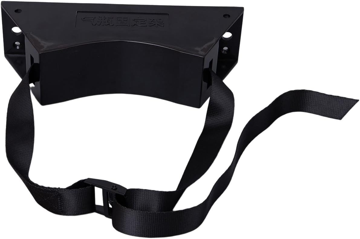 Soporte De Pared Duradero para Bombonas De Gas: Soporte Resistente para Tanques De Gas Comprimido, Diseño Que Ahorra Espacio para Un Almacenamiento Seguro.