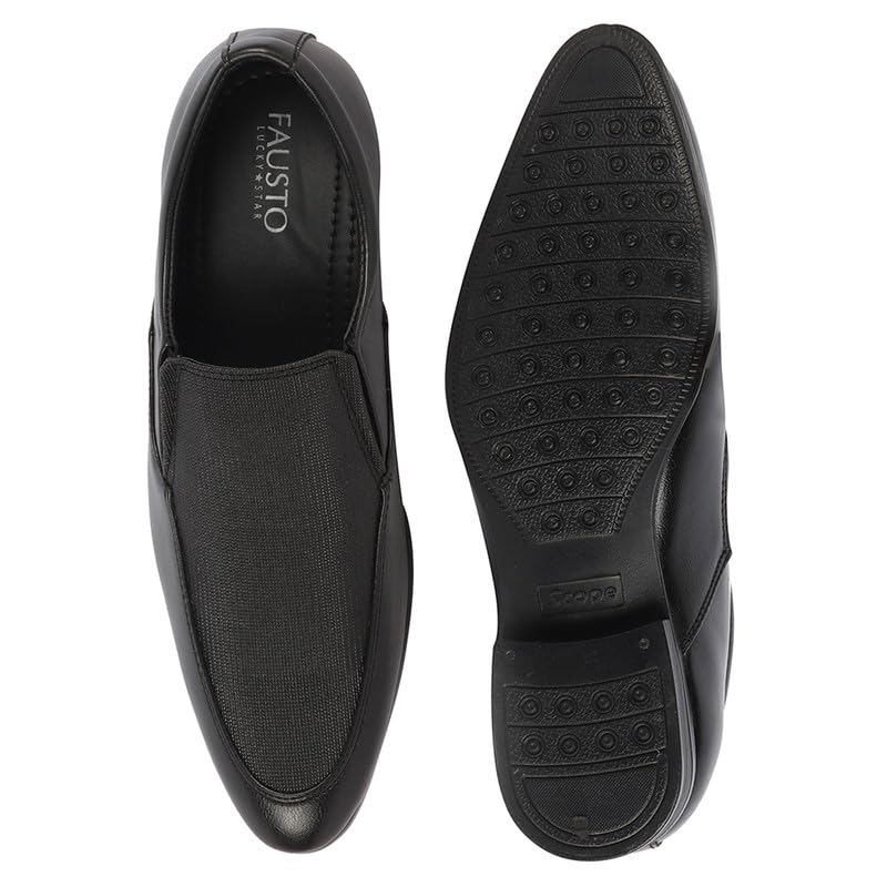 Image of FAUSTO Men Formal Pull-On Shoes