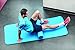 Pilates Rolle, blau, 90cm x 15cm