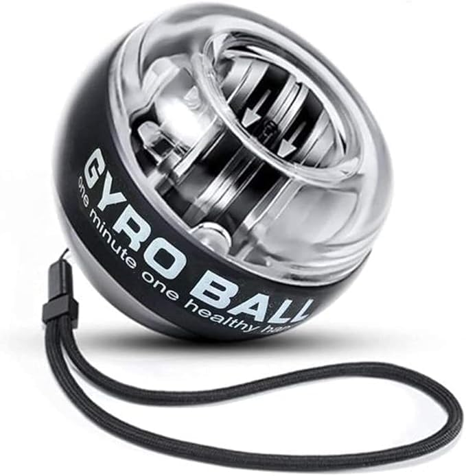 Gyro Ball Wrist Trainer Auto-Start Wrist Strengthener Gyroscopic Forearm Exerciser for Strengthen Arms, Fingers, Wrist Bones and Muscles-image-25