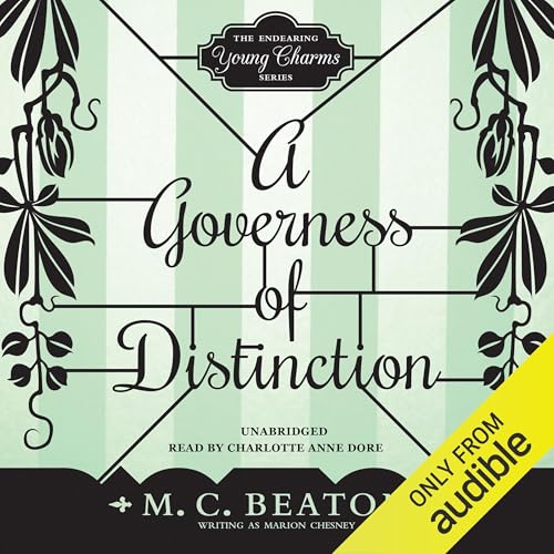 A Governess of Distinction Audiolibro Por M. C. Beaton arte de portada