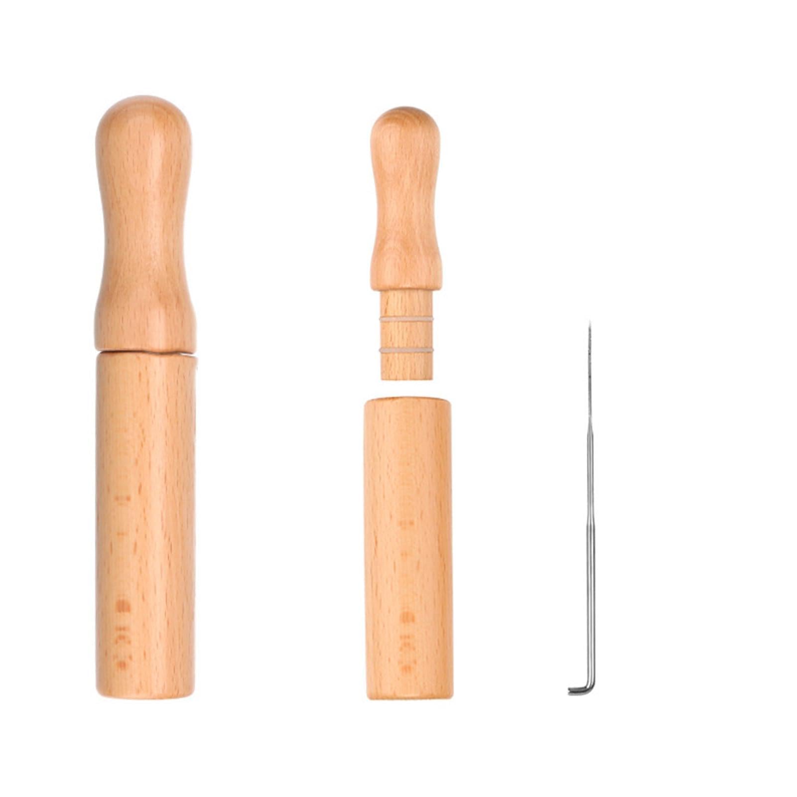 Felting Handle with Needle Basic Wool Felt Tool Multiple Handle for Embroidery Craft Craft
