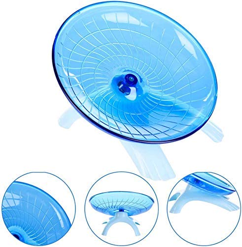 2 Pack Rat Vliegende Schotel Oefening Wiel & Hout Bridge Rainbow Climb - Duurzaam ABS Plastic Running & Jogging Running… - Image 4