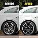 Pilot Automotive WH522-16C-B-AM 16 Inch Black & Chrome Universal Hubcap Wheel Covers For Cars - Set Of 4 - Fits Most Cars