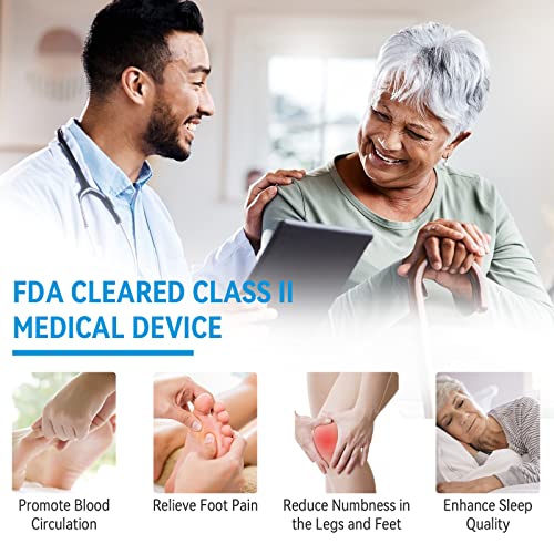 Osito Foot Circulation Machine, Ems Tens Foot Stimulator Boost Circulation,Relieve Aching Feet Legs, Electric Medical Foot Nerve Muscle Massager,Relieves Body Pains, Neuropathy(Fda Cleared) #TOP2