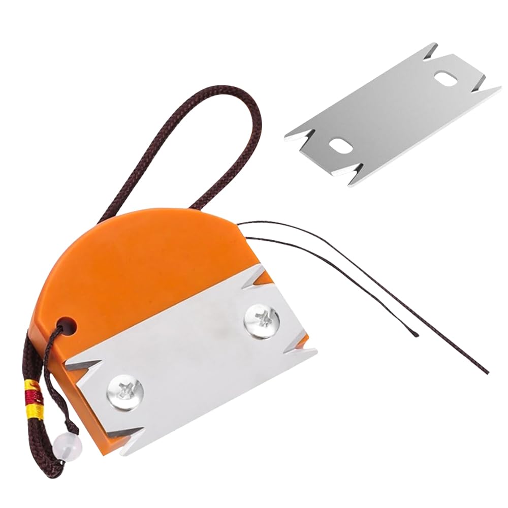 Cortador de Bordes para Madera, Portátil Cortador Cantos para Madera con 1 Cuchilla Repuesto y 1 Correa Mano, Mini Antideslizante Cepillo Mano para Madera, Cepillo Cantos para Madera, PVC, ABS