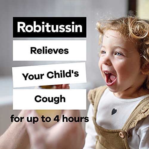 Robitussin Elderberry Cough + Chest Congestion Dm Children's Cough Medicine, Chest Congestion Relief And Cough Syrup - 4 Fl Oz #TOP1
