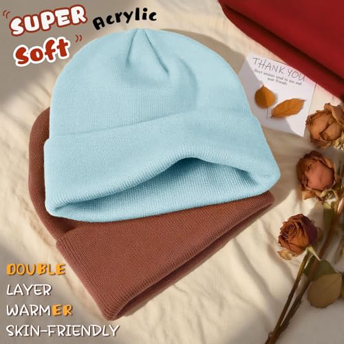 Image of ZOORON Toddler Beanie Boys Girls Beanies Kids Winter Hats Children Knit Cap