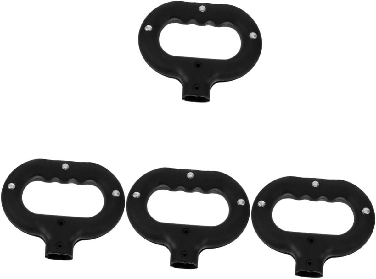 BESPORTBLE 4pcs Wagon Cart Handle Replacement Camping Cart Grip Handle Accessory for Outdoor Activities Like Gardening