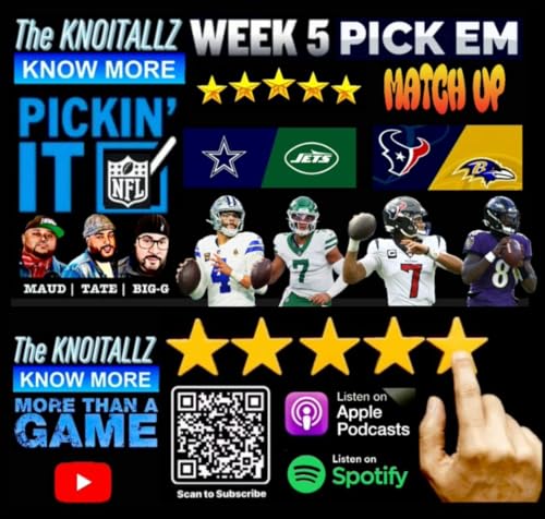 KnoItAllz: Week 5 Big Noon NFL Pick’em