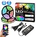 Produktbild Nicetai Bluetooth LED Streifen RGB10M (2x5m) 32,8Ft  5050 300LED Stripes mit Smart Bluetooth Kontroller+ 12V Netzteil für Haus, Garten, Dekoration