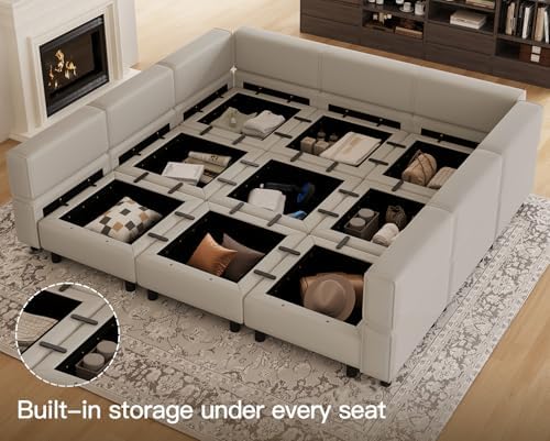 Belffin Modular Sectional Sofa MD-S-1 - Thumbnail 4