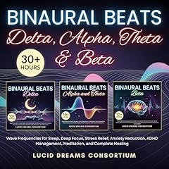 Binaural Beats Audiolibro Por Lucid Dreams Consortium arte de portada