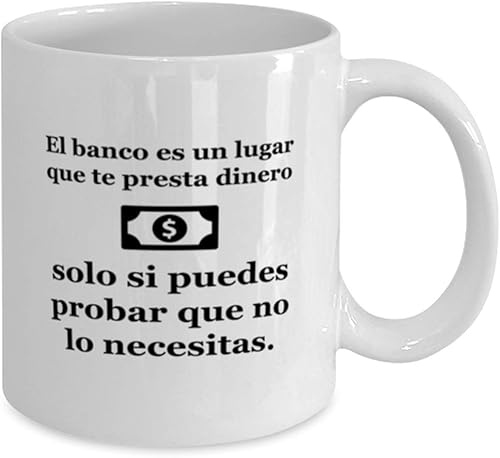Miniatura 2 de El banco es un lugar que te presta dinero, solo si puedes probar que no lo ve.