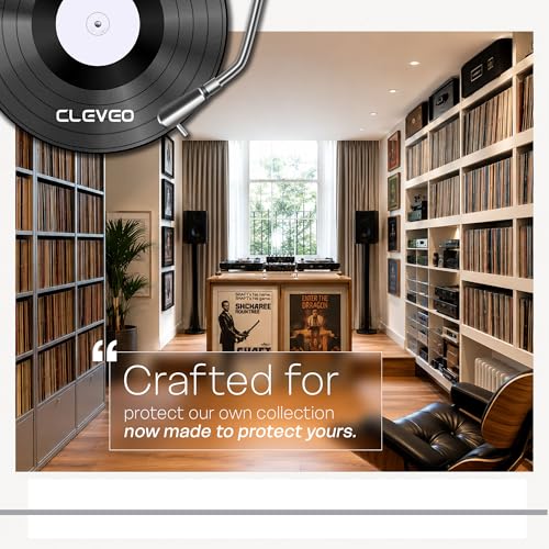 Image of Vinyl Record Outer Sleeves 25 Pack - 12.75 inch x 12.75 inch Crystal Clear 3 Mil Polypropylene LP Covers - Archival Quality Anti-Static Acid-Free Protection Against Dust, Dirt & Scratches