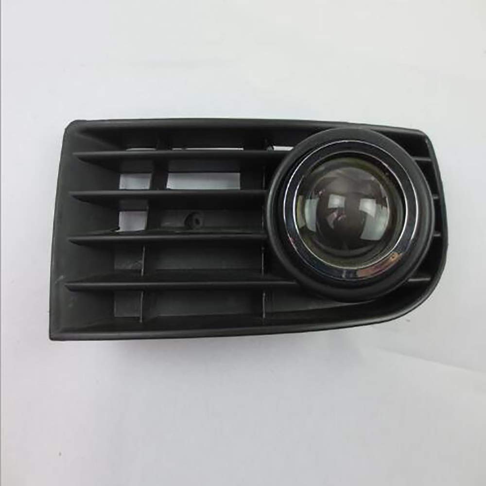 Car Front Bumper Grille Driving Lamps Replacement For U.S. Edition VW Golf 5 MK5 2005-2006-2007-2008-2009 Auto Fog Light Lamp White light With Frame Fog Lights Set Kit(A Pair)