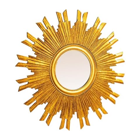 Creative Co-Op Round Sunburst Wall Mirror thumbnail