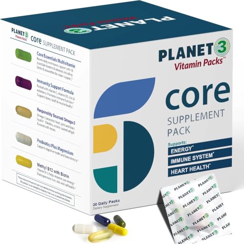Daily Vitamin Packs for Men & Women – Immune...