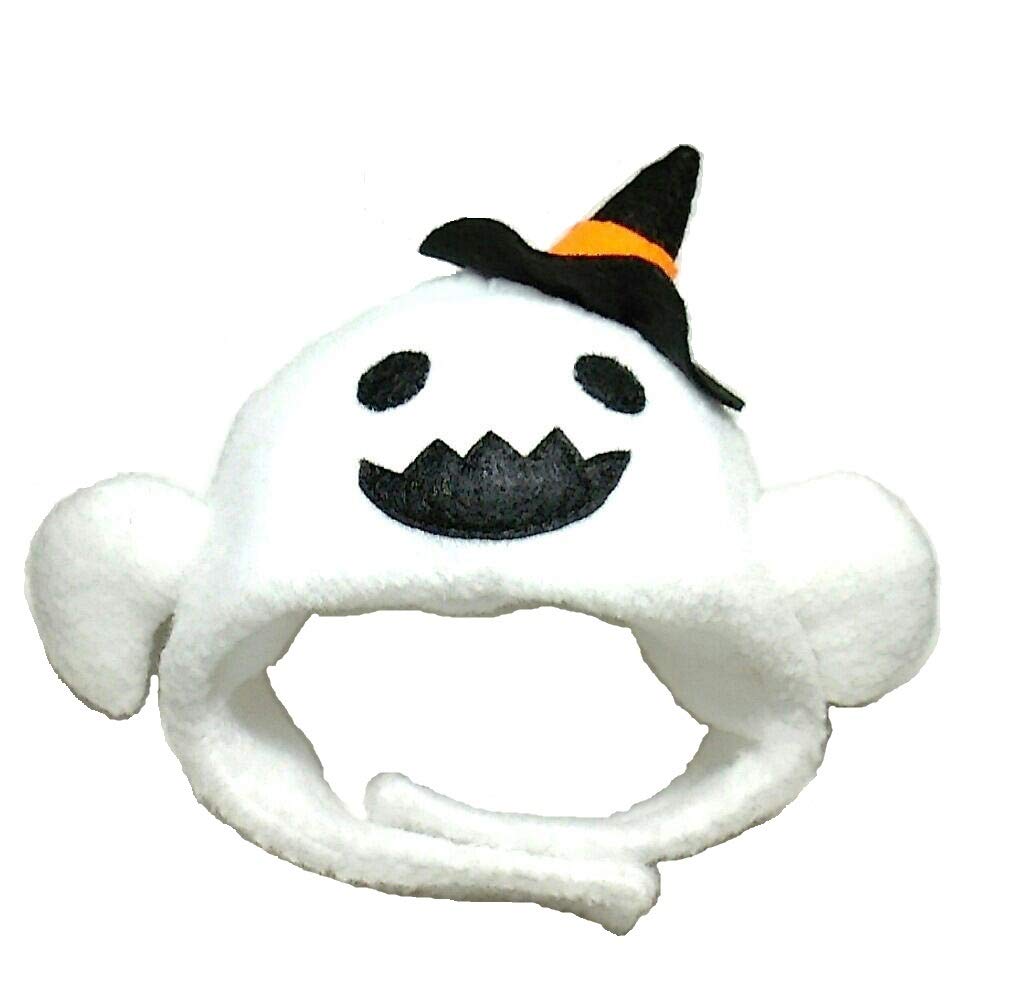 Amazon | 犬猫用コスプレ ハロウィンおばけのかぶりもの（帽子） (L 