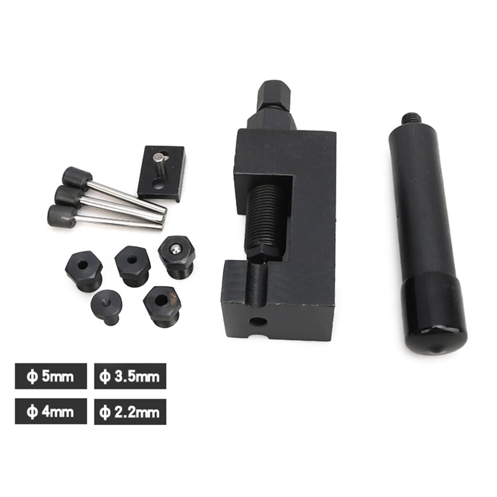 Kit de disjoncteur de chaîne de moto - Outil de rivetage