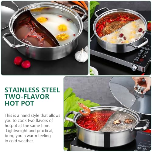 Marmite double compartiment inox : cuisinez deux plats - 6