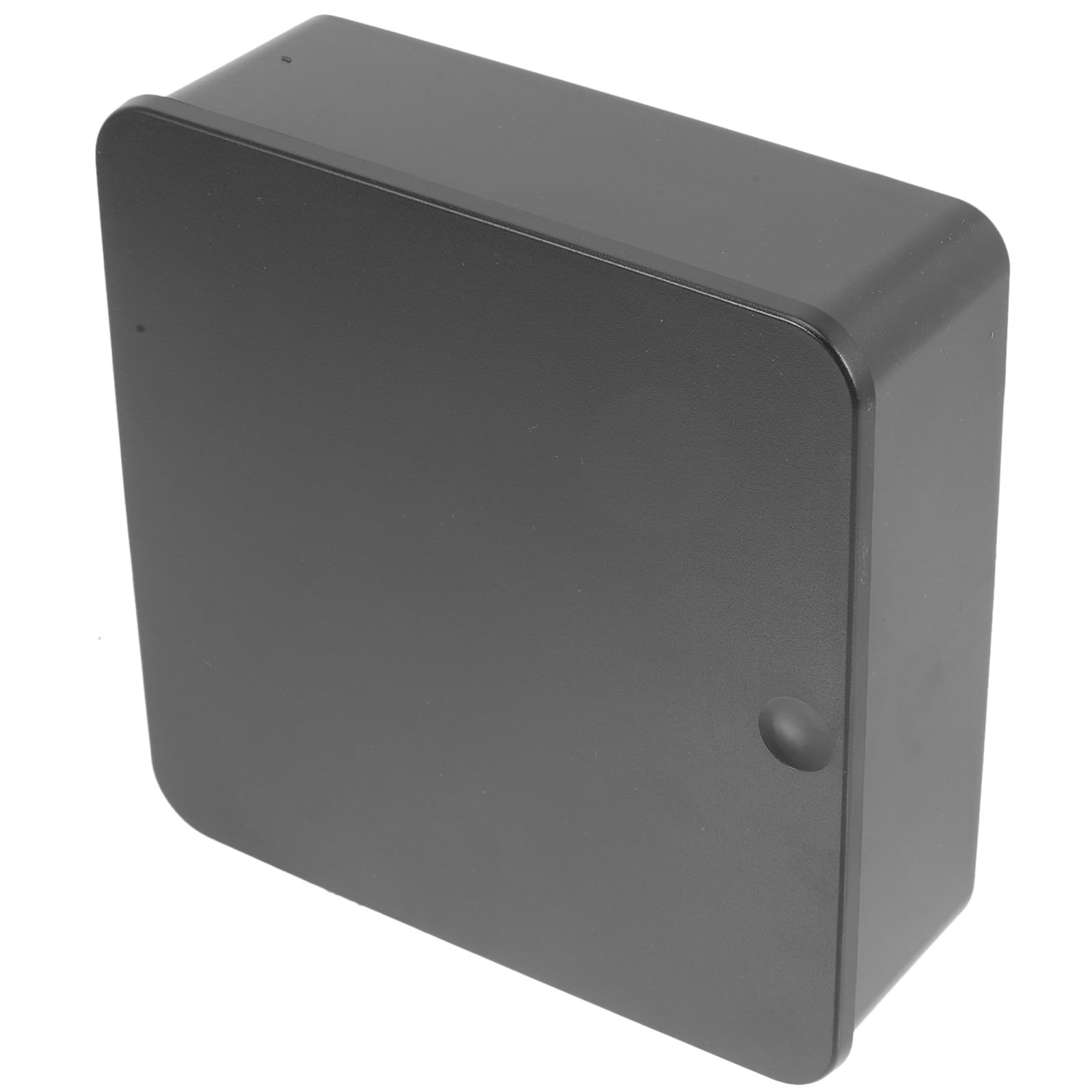 Portachiavi da Appendere al Muro Magnetico senza Foratura in Plastica Nero Design Moderno Elegante per Ufficio e Libreria