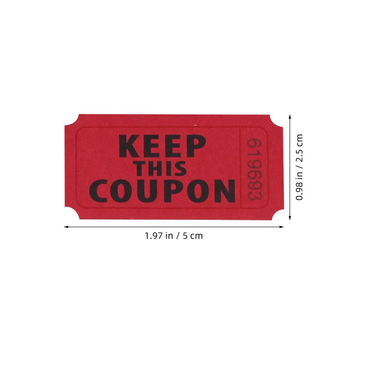 Uonlytech Billets De Tombola 500 Pièces Double Rouleau Numérotés Consécutivement Avec Espace Informations Pour Tirage Sort Fêtes Collectes De Fonds Événements