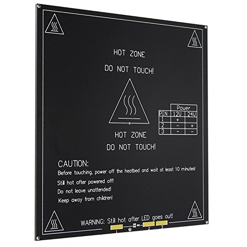 CLUB BOLLYWOOD 3mm Aluminium PCB Heatbed Heated Bed 12/24V Heat Bed for MK3 3D Printer | Consumer Electronics | Gadgets & Other Electronics | Other Gadgets | Other Gadgets-image-36