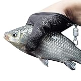 Angelhandschuhe Raubfisch, wasserdichte Fischhandschuhe Fanghandschuhe Jagdhandschuhe mit Anti Schnitt und Magnetverschluss Latex Fisch Fang Handschuhe für Den Sicheren Umgang mit Hecht Wels Zander