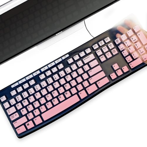 Protector de Teclado de Silicona para Logitech K200 K260 K270 miniatura 1