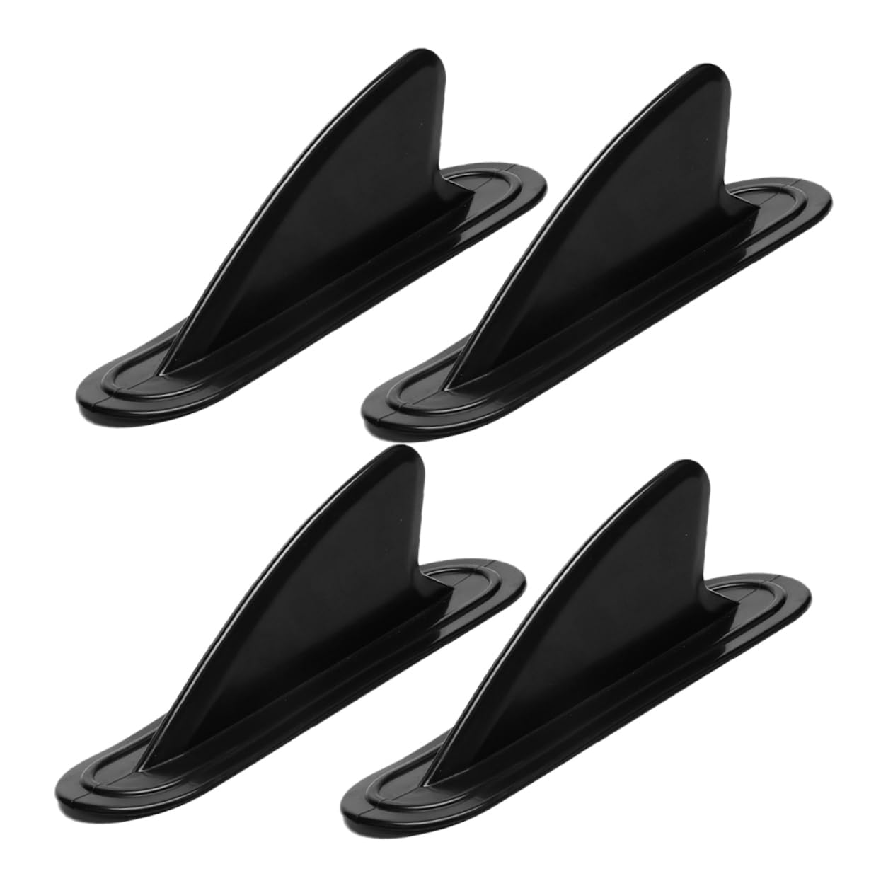 Toddmomy 4pcs Paddle Board Fin Replacement Durable Surfboard Water Separator Compatible with Inflatable Surfboards and Kayaks for Enhanced Stability and Control