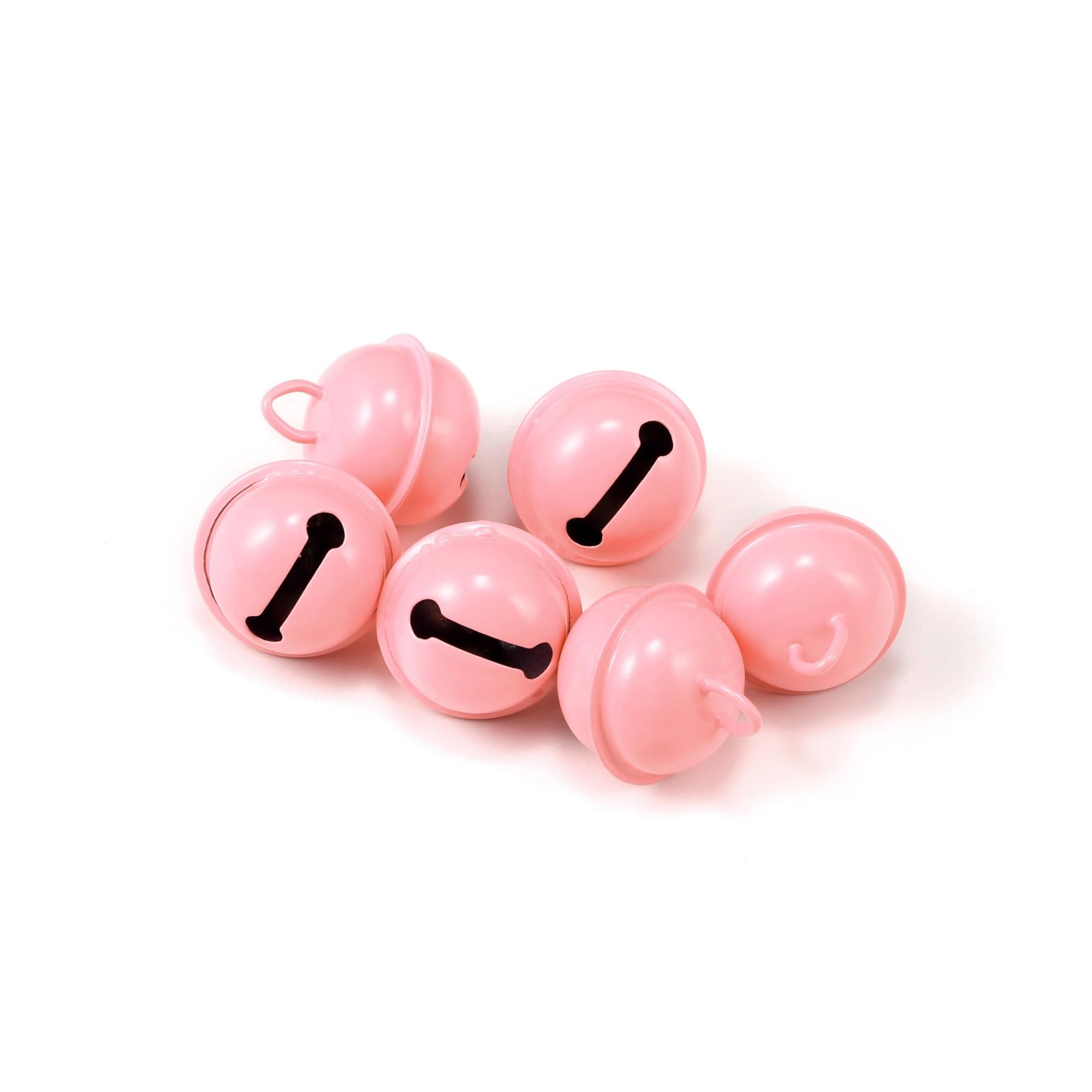 Christmas Bells 10Pcs Jingle Bells Aluminum Loose Beads Christmas Bell Pet Charm Festival Party Decoration Craft Accessories for Festival And Party Holiday Decorations