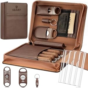 Cigar Humidor Case, Portable Cigar ...