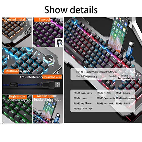 Teclado Gamer ARCH mecánico impermeable USB miniatura 3