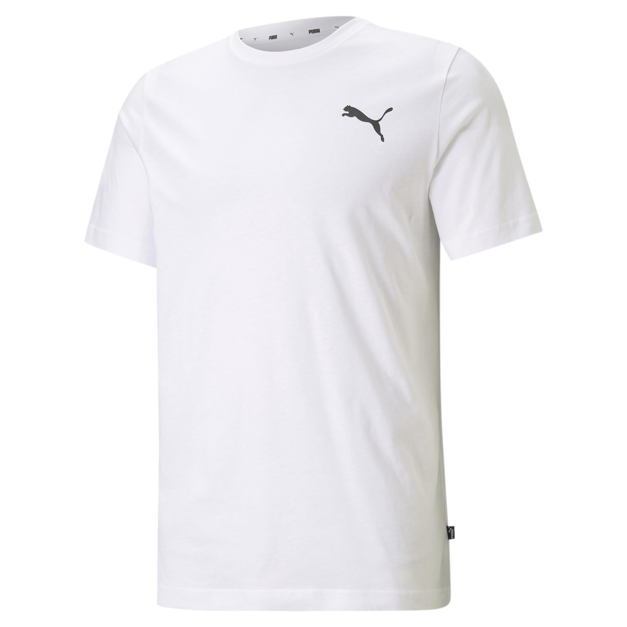 Puma Women's Ess Small Logo Regular Fit T-Shirt - White - 10 (S)