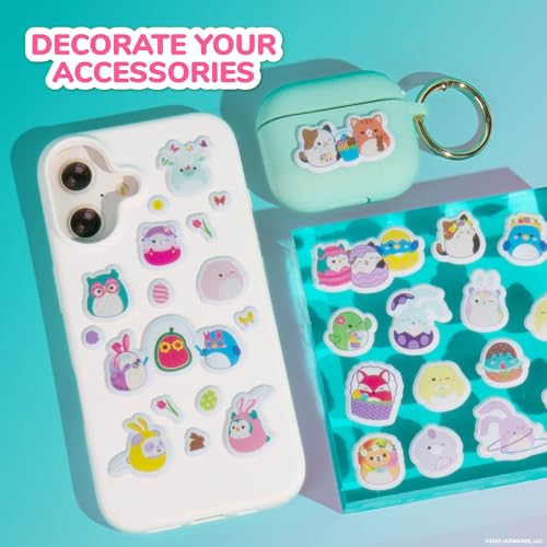 Image of Original Squishmallows Puffy Stickers, 33 Stationery Stickers, Spring Theme
