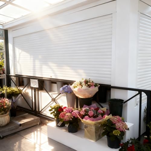 ObegShare Storm Roller Shutters Retractable Screen for Garage Door Patio Counter Shutter Exterior...