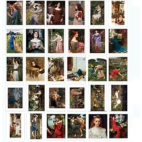 HOSTEESSCHOICE Vintage Art Postcards Set Cover