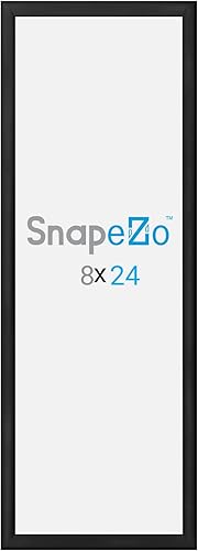 Miniatura 6 de SnapeZo - Marco de aluminio de 1.2 pulgadas para póster, marco de carga frontal, montaje en pared, serie premium