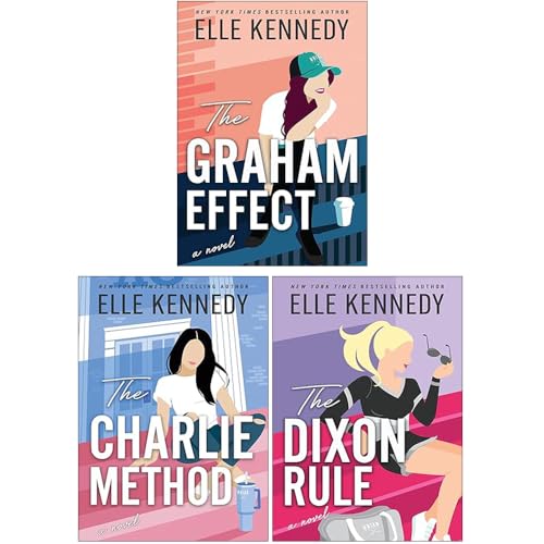 Campus Diaries Series 3 Books Collection Set By Elle Kennedy(The Graham Effect, The Dixon Rule & The Charlie Method)