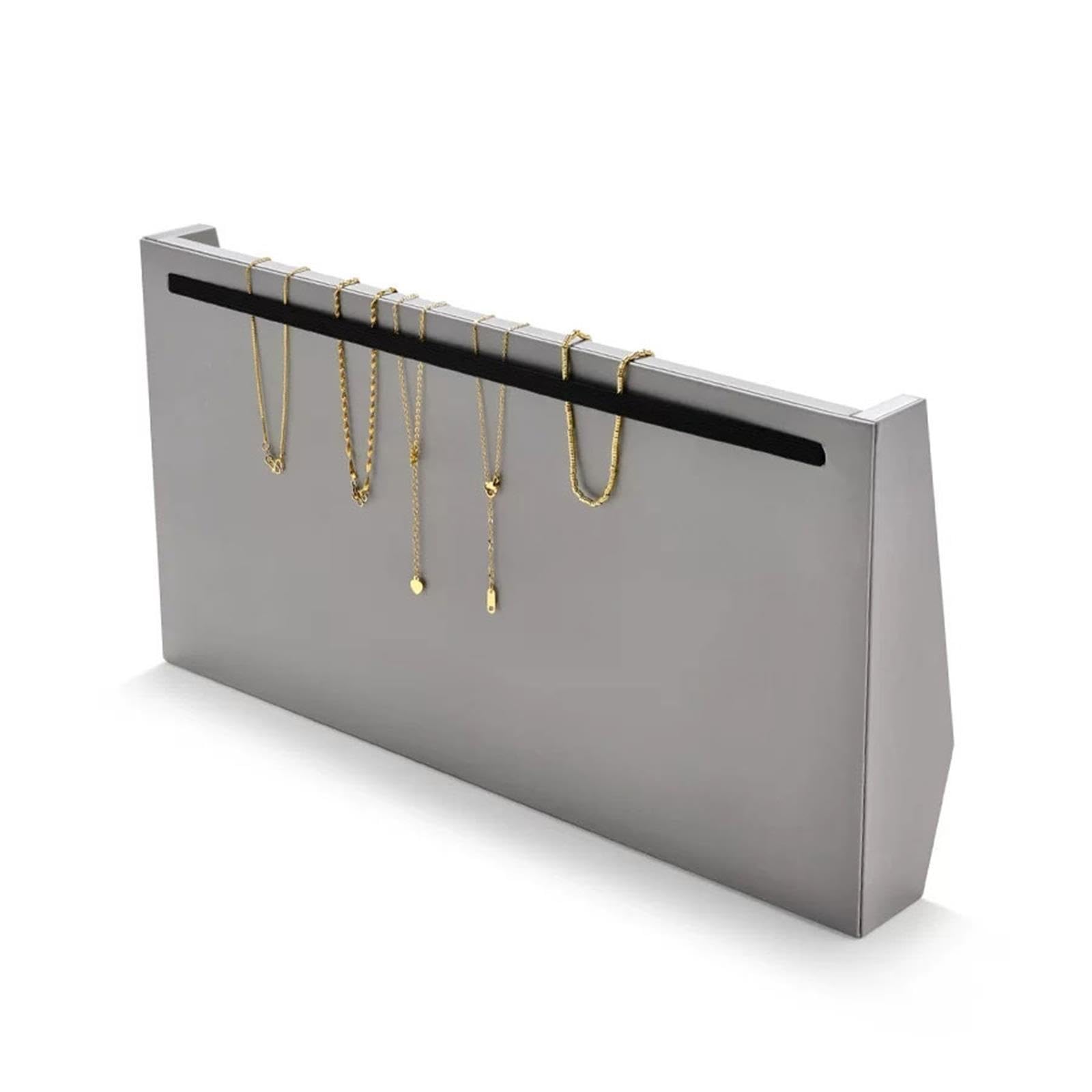 Porta Gioielli Set di vassoi for Gioielli in Pelle combinati multifunzionali Espositore per Gioielli