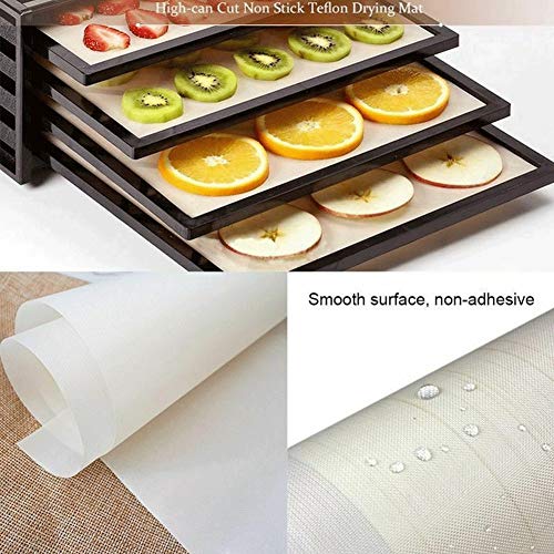 BBQ Grill Mat Set of 10, Non Stick Barbecue Grill Baking Mats Reusable Ovens & Baking Grilling Mats,Easy to Clean,Works on Great Liners for Your Baking Pans or Oven,White