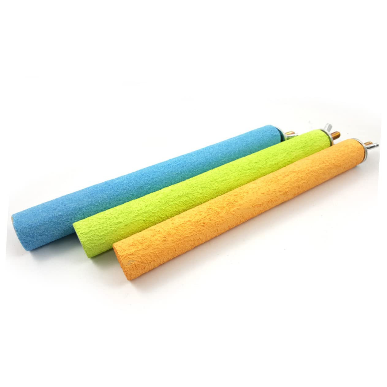 HANABASS 10pièces De Meulage pour Oiseaux Naturel Jouet à Grincer pour Perchoir De Perruches Accessoire De Cage pour Oiseaux Aléatoires