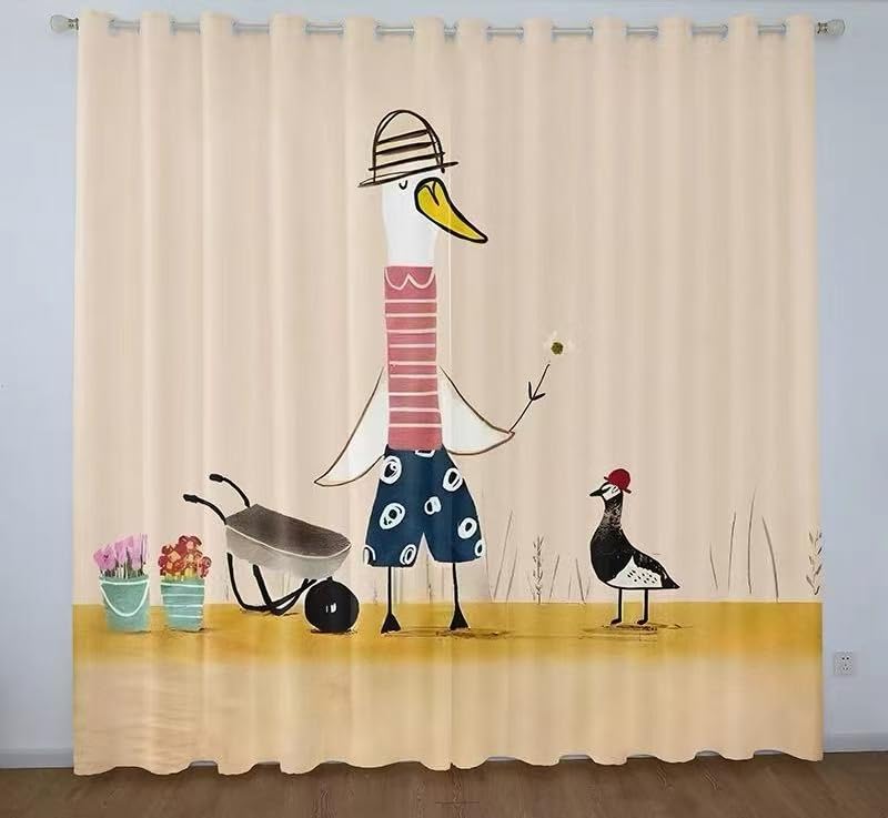 Rideau Occultant Contre la Lumière et le Froid Fenêtre Enfant Salon 75x166cm